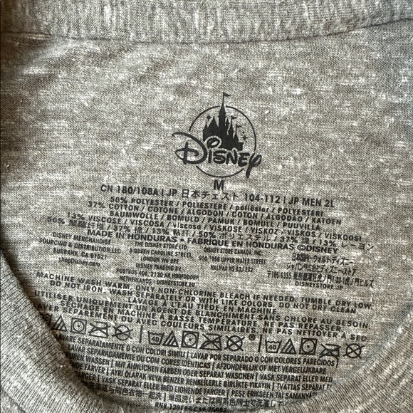 Disney Gray and Blue Short Sleeve Tee - Picture 3 of 4